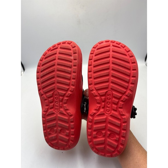 Crocs Lined Disney "Mickey Mouse"  Sz Junior 3 - Picture 7 of 8